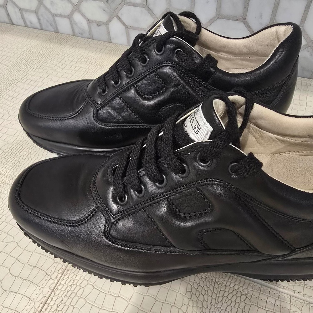 Hogan Leather Lace Shoes Made In Italy - Picture 4 of 15